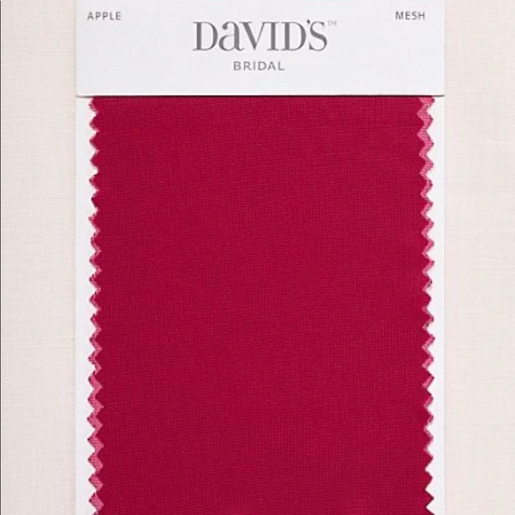 🆕David’s Bridal Off The Shoulder Stretch Crepe Dress - Picture 3 of 11